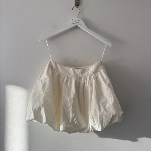 REFORMATION Brynn White Skirt 2 - Picture 2 of 5
